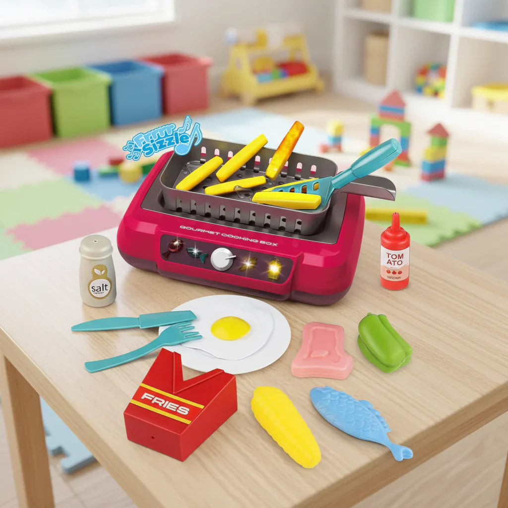 Set da gioco cucina per bambini LittleChef Bright Color per cucinare con fantasia