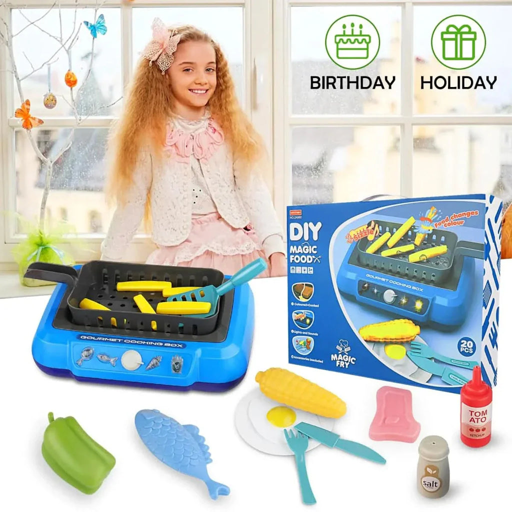 Set da gioco cucina per bambini LittleChef Bright Color per cucinare con fantasia