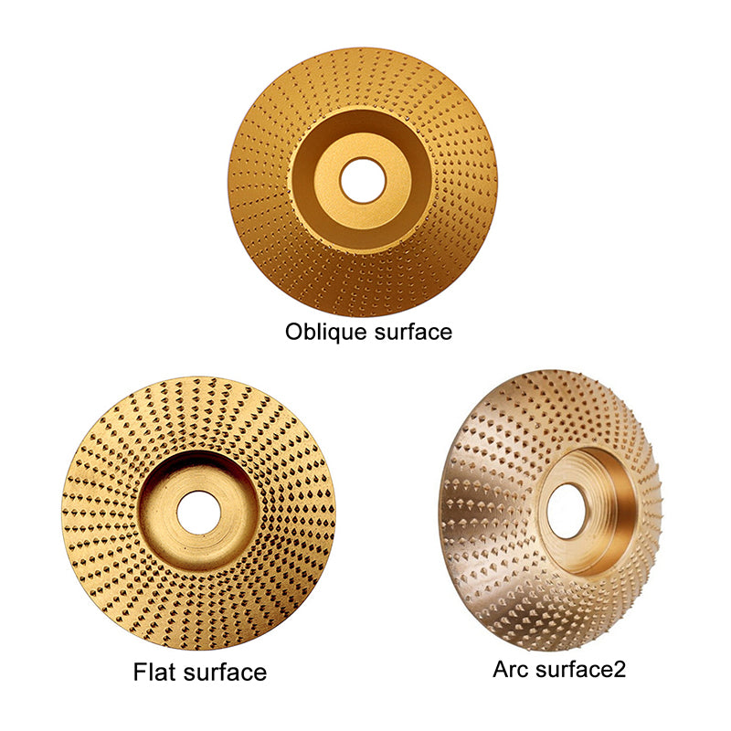 Woodworking And Carving Four-Piece Carbide Disc Set