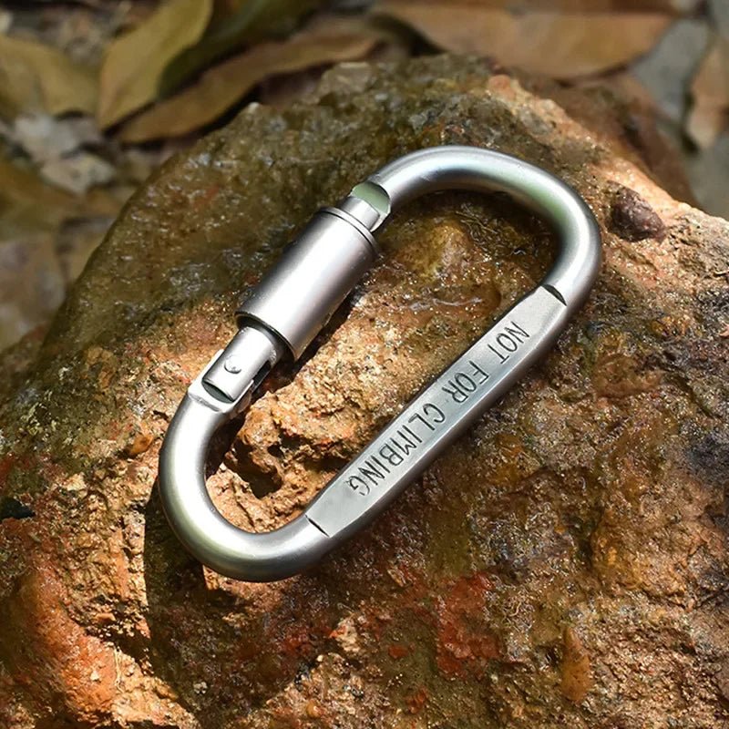 Zestaw karabinków LOCKCLIP z aluminium do użytku na zewnątrz i codziennego użytku