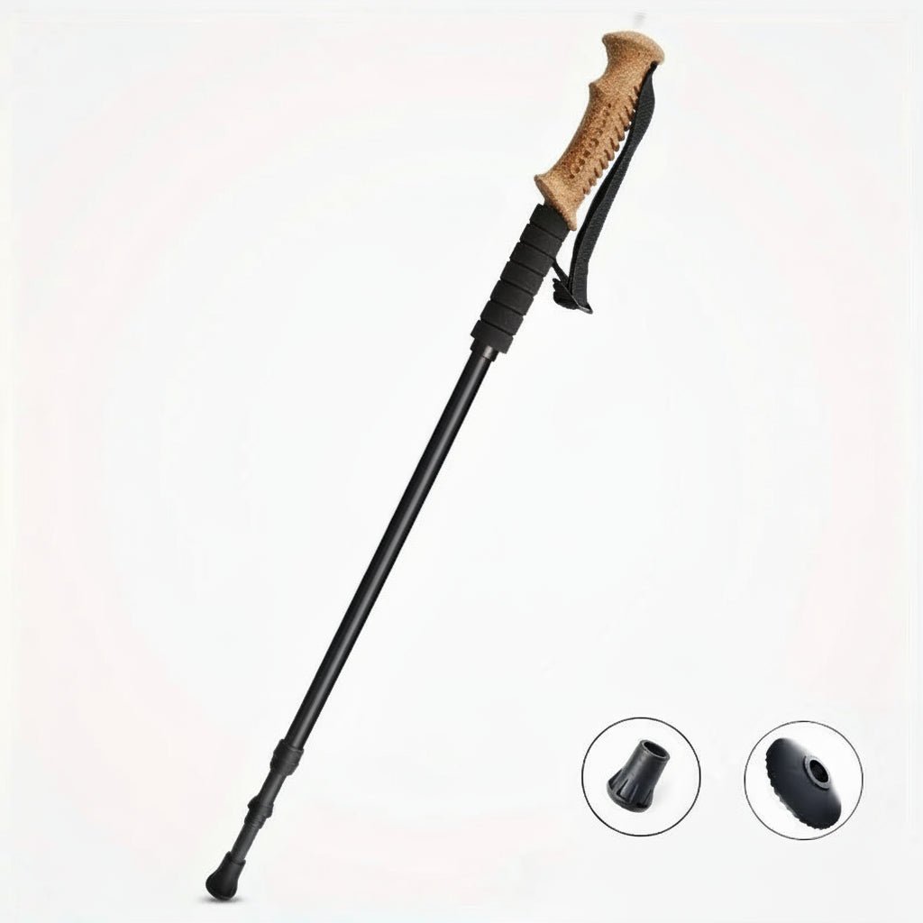LONGTREK Lightweight Adjustable Aluminum Trekking Poles For Long Hikes