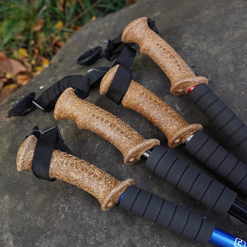 LONGTREK Lightweight Adjustable Aluminum Trekking Poles For Long Hikes