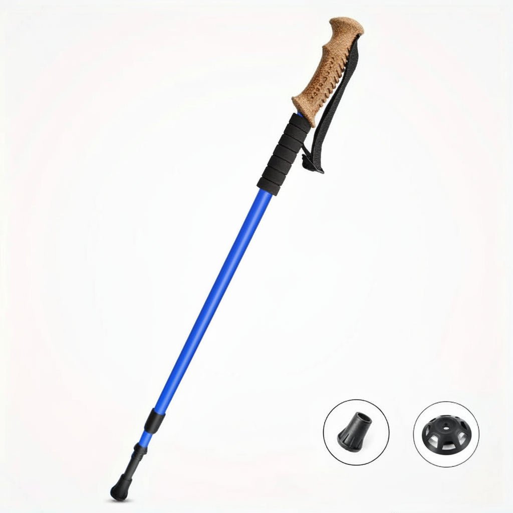 LONGTREK Lightweight Adjustable Aluminum Trekking Poles For Long Hikes