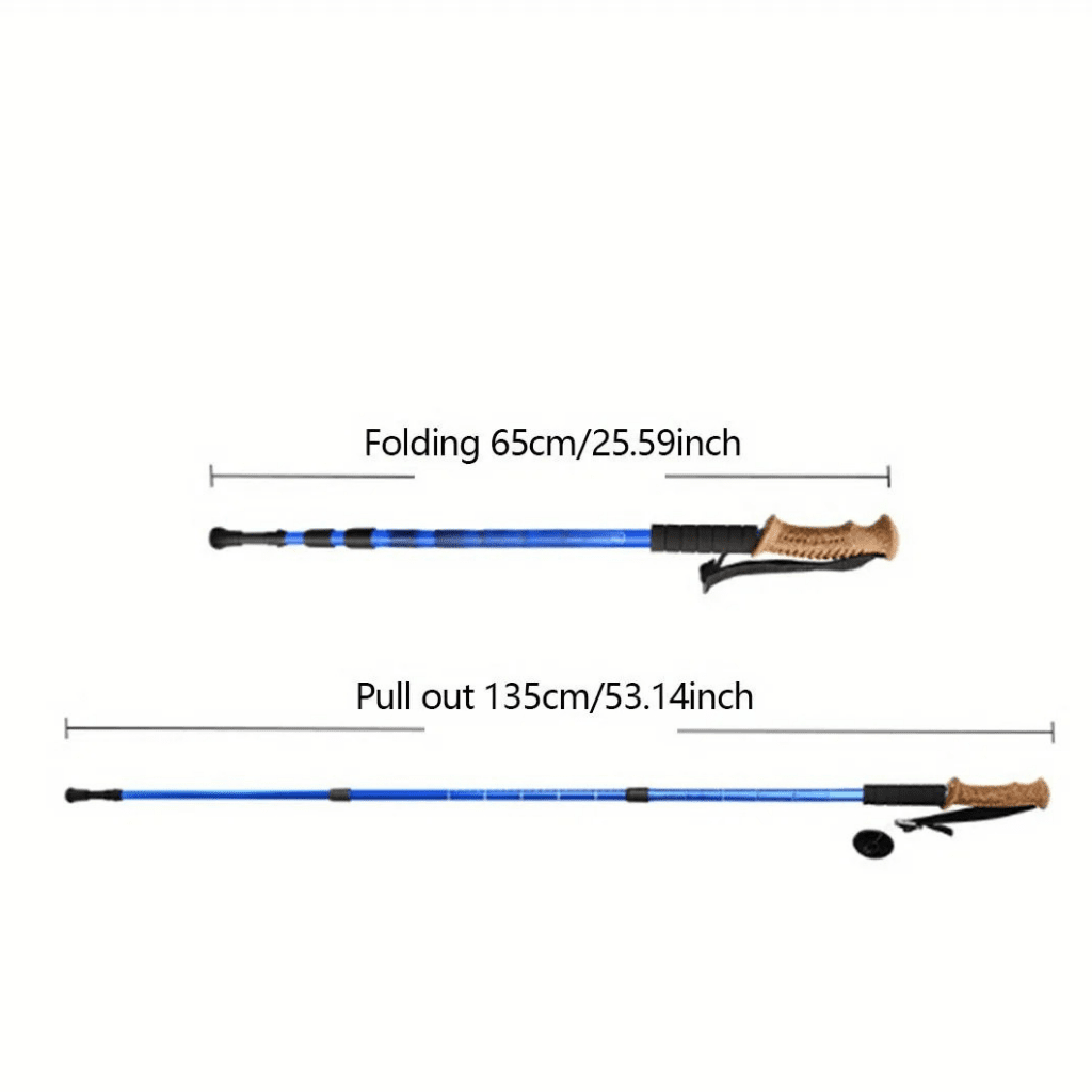 LONGTREK Lightweight Adjustable Aluminum Trekking Poles For Long Hikes
