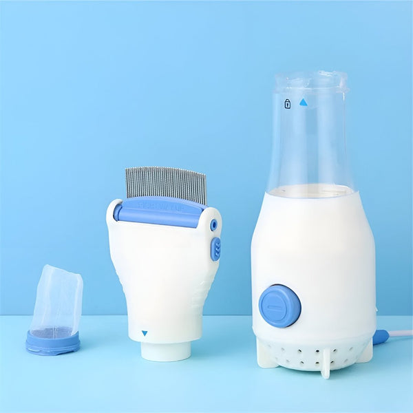 NewGuard Elektrischer Läusekamm-Entferner für Kinderhaare