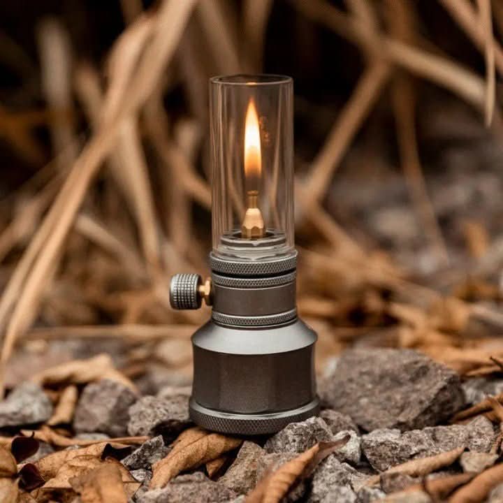 LUMETRA Lampa Turystyczna na Butan z Regulacją Jasności