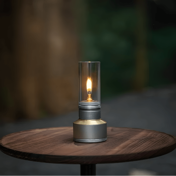 LUMETRA Lampa Turystyczna na Butan z Regulacją Jasności