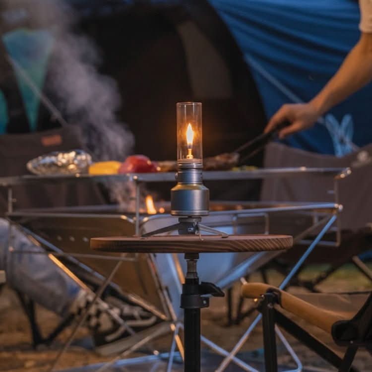 LUMETRA Lampa Turystyczna na Butan z Regulacją Jasności