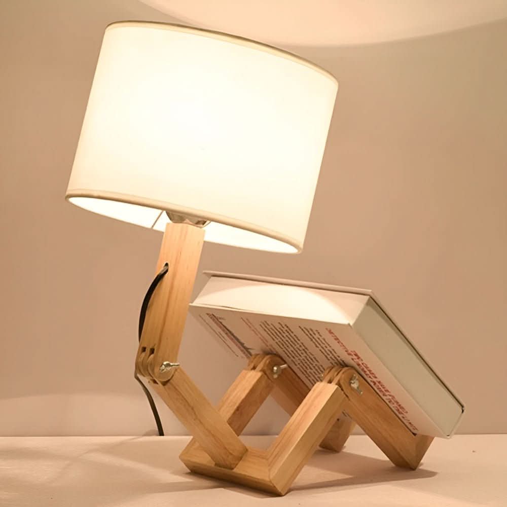 LUMIBOT Adjustable Wood Lamp For Personalized Lighting