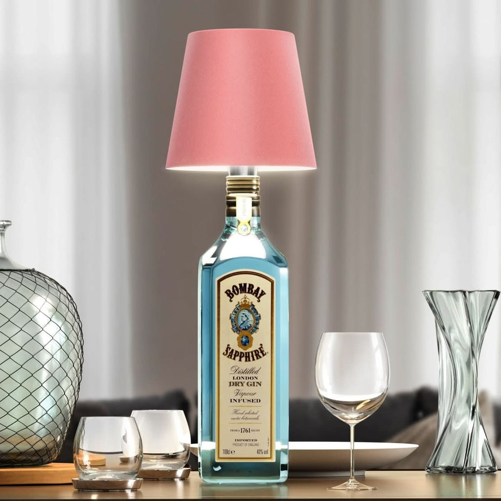 LumiBottle Cable Bottle Lamp With Warm LED Glow For Decor