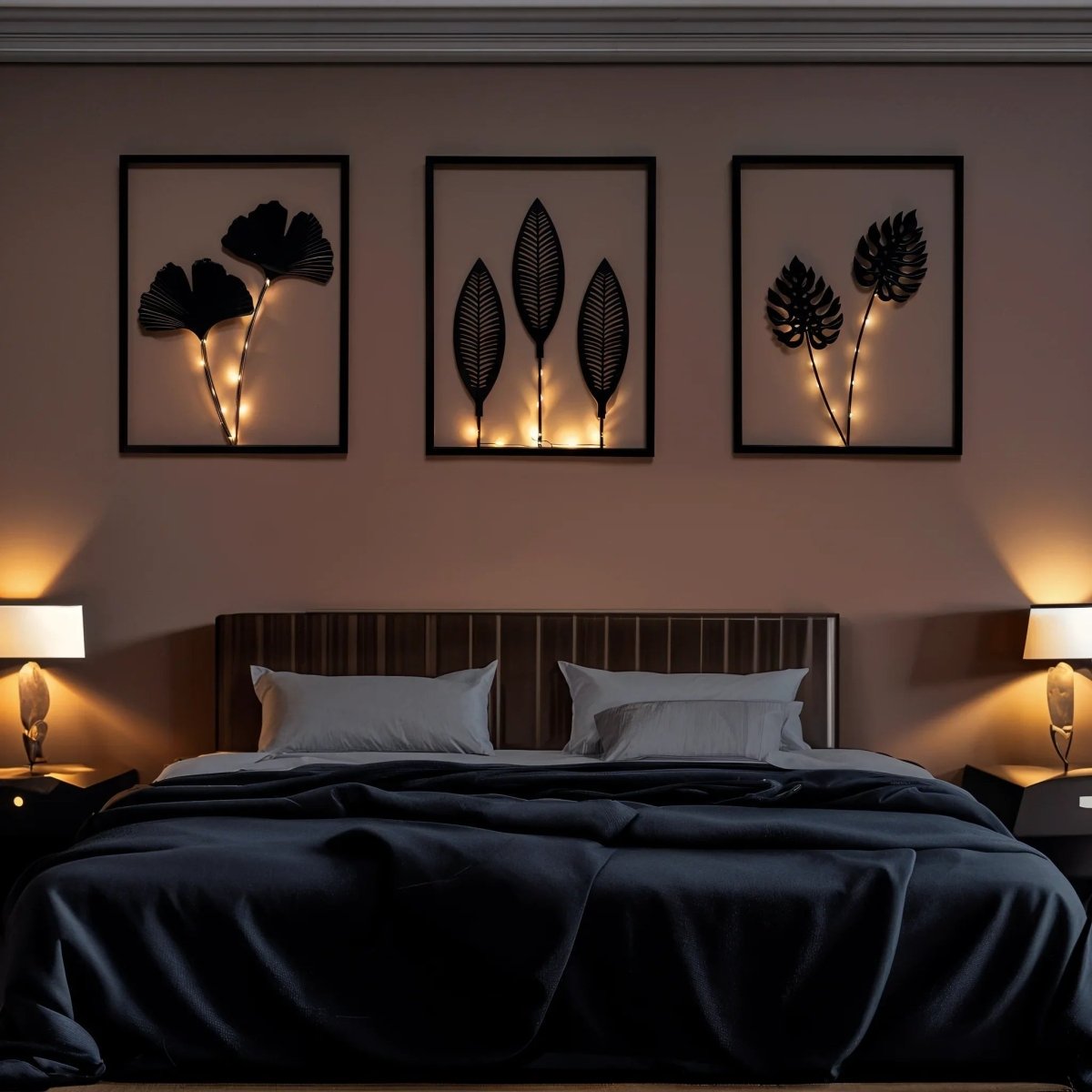 مجموعة مصباح إطار صور LED متغيّر الألوان من LUMIFRAME لديكور منزلي دافئ | كومبانيين
