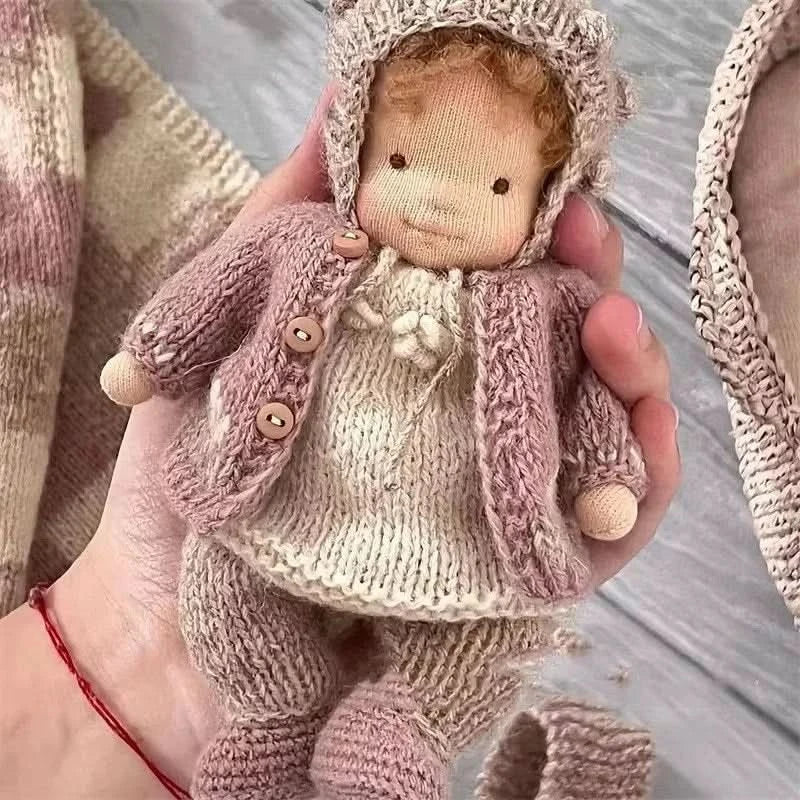 Lumiéra Premium Waldorf Gift Doll, A Caring Handcrafted Toy for Young Creators