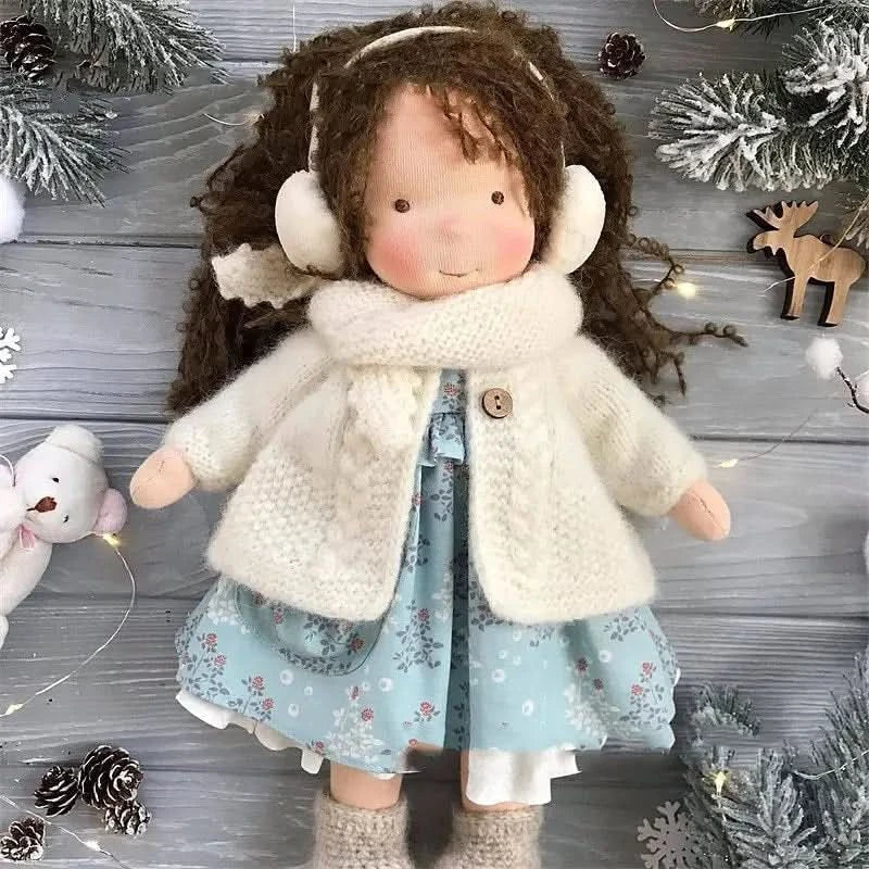 Lumiéra Premium Waldorf Gift Doll, A Caring Handcrafted Toy for Young Creators