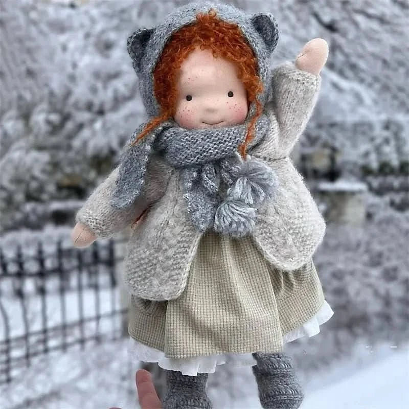 Lumiéra Premium Waldorf Gift Doll, A Caring Handcrafted Toy for Young Creators