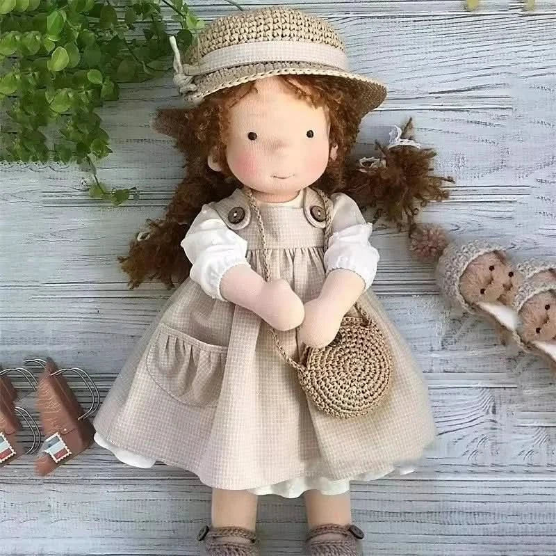 Lumiéra Premium Waldorf Gift Doll, A Caring Handcrafted Toy for Young Creators