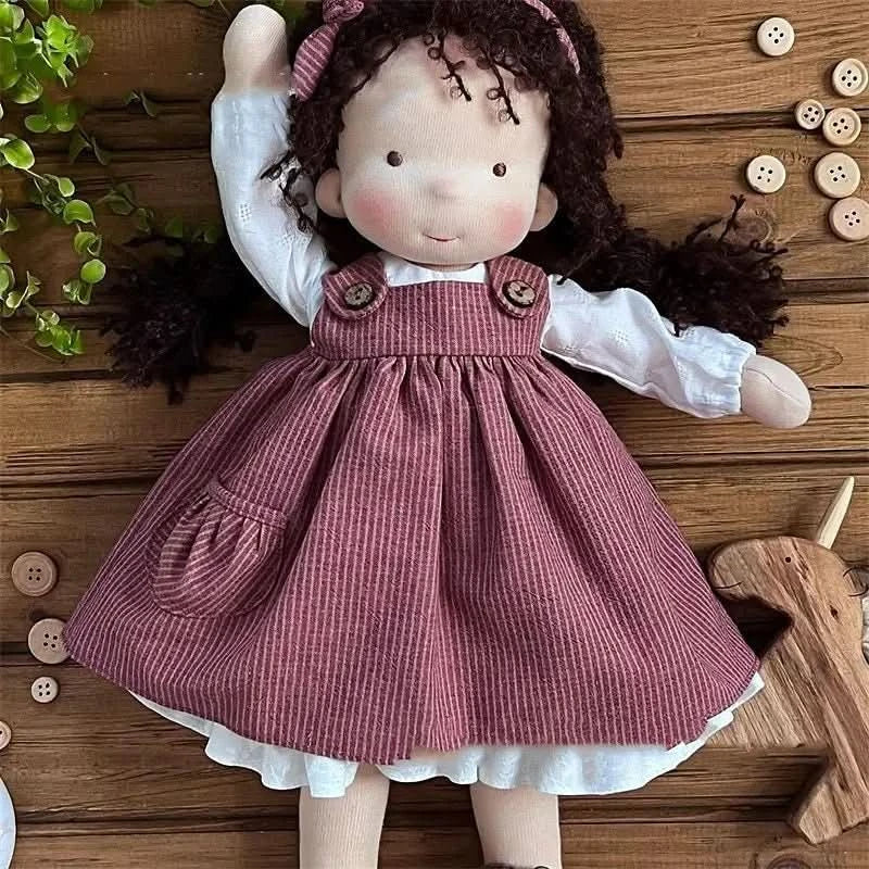 Lumiéra Premium Waldorf Gift Doll, A Caring Handcrafted Toy for Young Creators