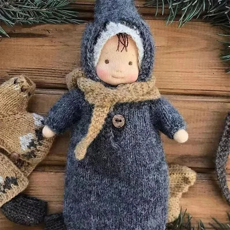 Lumiéra Premium Waldorf Gift Doll, A Caring Handcrafted Toy for Young Creators
