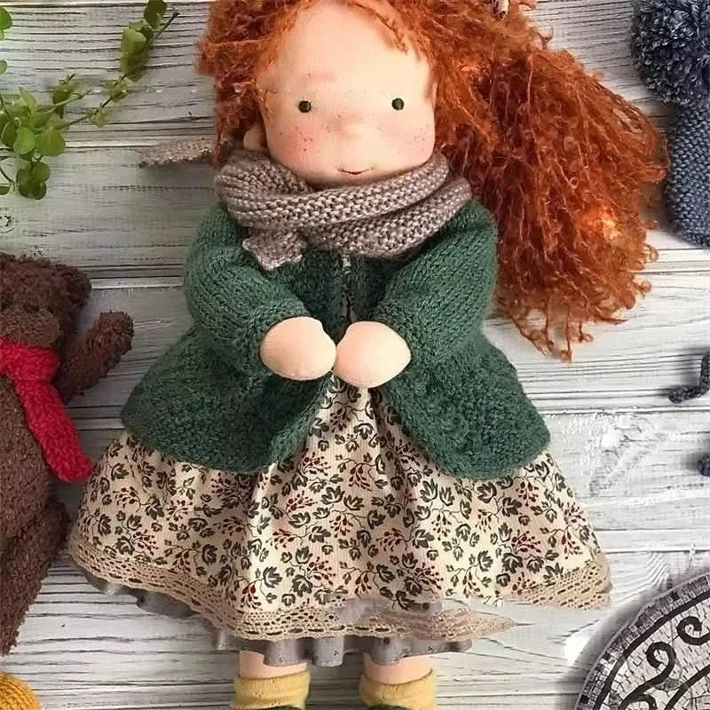 Lumiéra Premium Waldorf Gift Doll, A Caring Handcrafted Toy for Young Creators