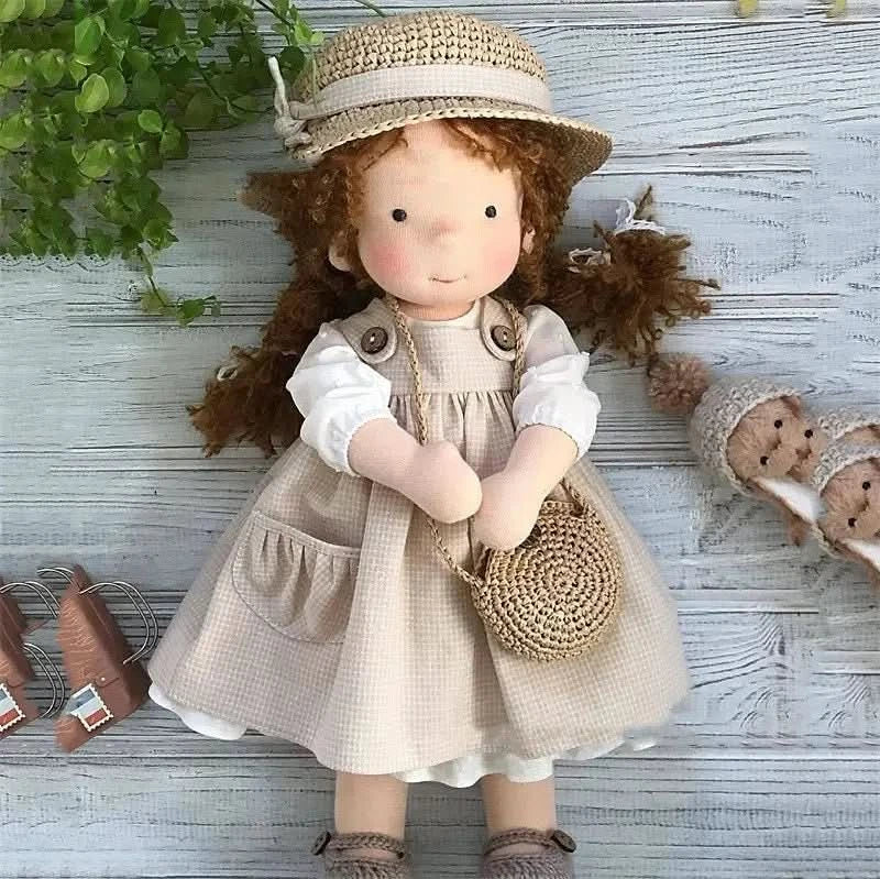 Lumiéra Premium Waldorf Gift Doll, A Caring Handcrafted Toy for Young Creators