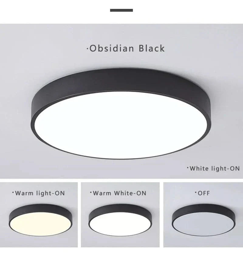 BRILLIORA Moderní LED stropní svítidlo s rovnoměrným osvětlením