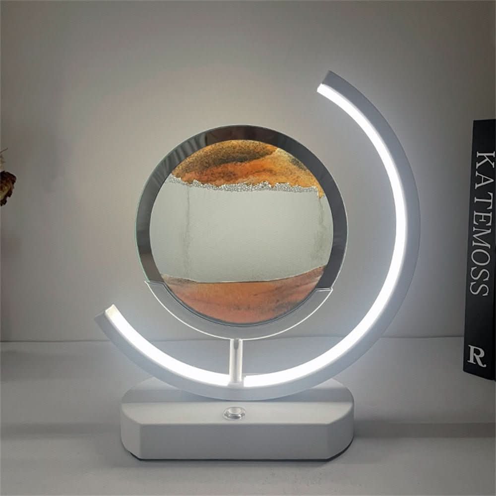 LUMISAND Flowing 3D LED Lamp With Sand Art And USB Charging