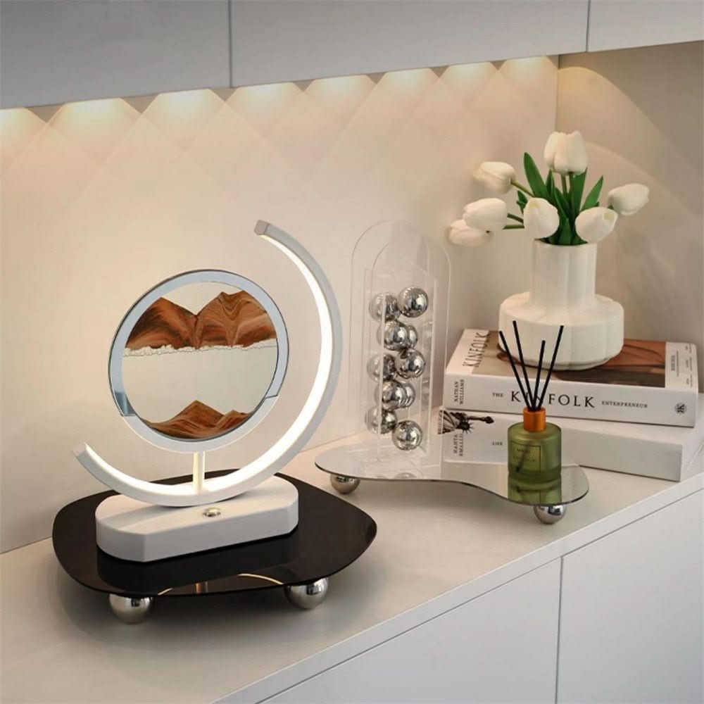 LUMISAND Flowing 3D LED Lamp With Sand Art And USB Charging