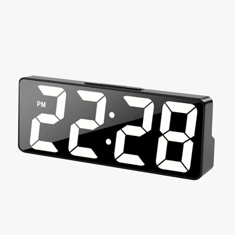 Budzik LED LumiTime z wyświetlaczem temperatury na stolik nocny