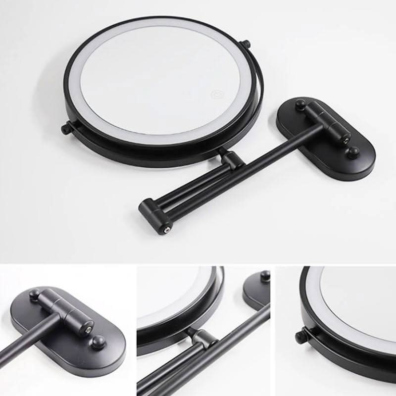 Miroir grossissant rechargeable LUMIVIEW, commande tactile