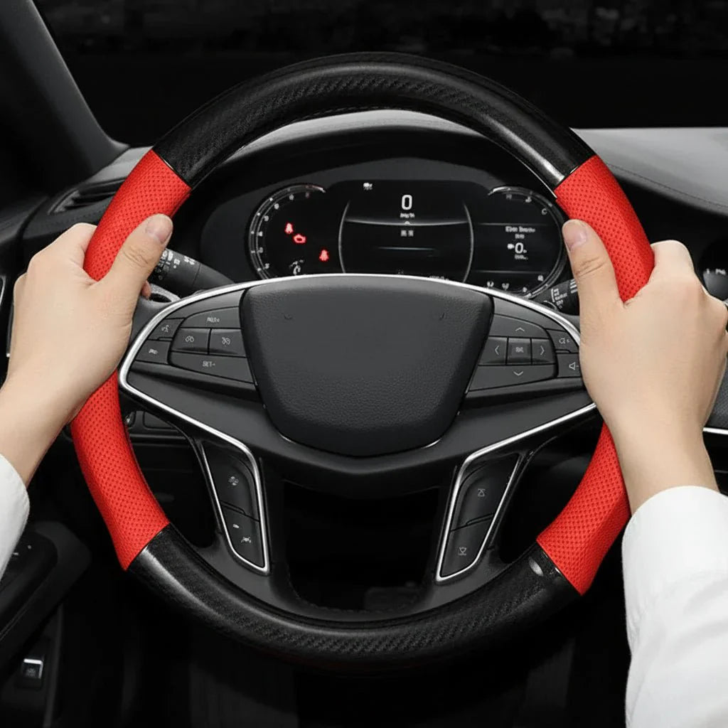LuxDrive kryt kola z uhlíkových vláken s protiskluzovým komfortem