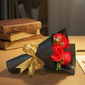 LUXSOAP Růžové mýdlové květinové kytice pro romantickou dekoraci