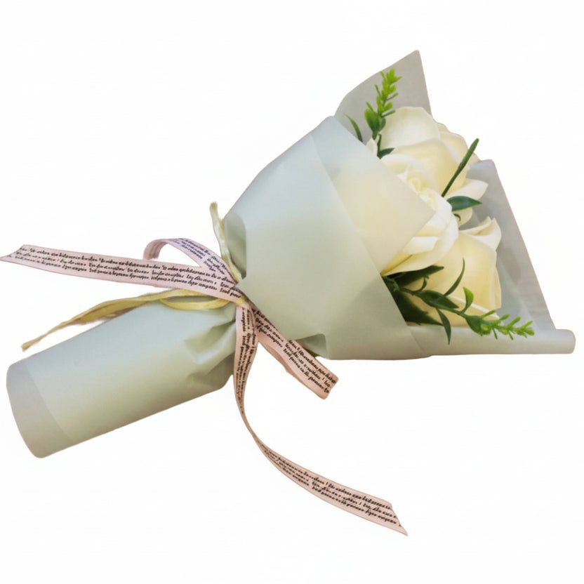 LUXSOAP Růžové mýdlové květinové kytice pro romantickou dekoraci