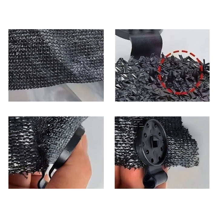 Pack Of 50 Sunshade Clips For Secure Attachment To Your Shade