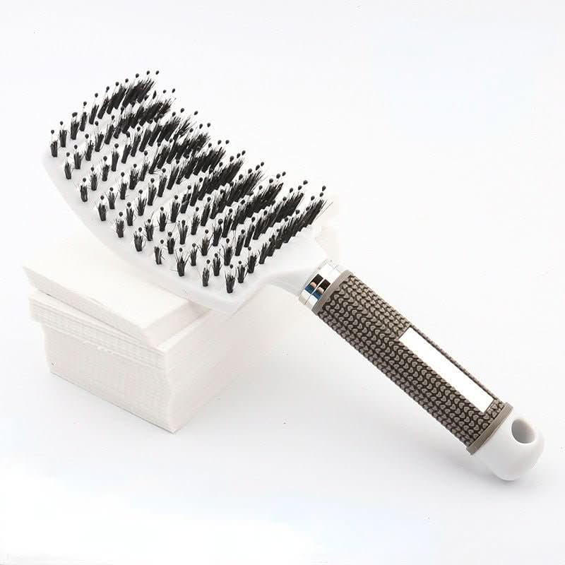 GLIMBRUSH Painless Detangling Hair Brush for Smooth, Shiny Hair