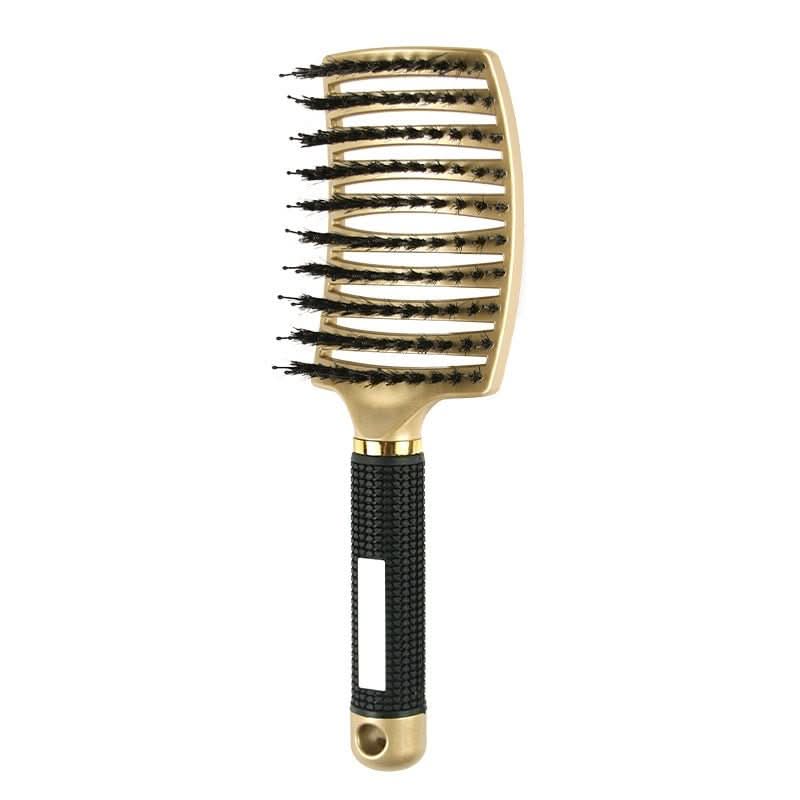 GLIMBRUSH Painless Detangling Hair Brush for Smooth, Shiny Hair