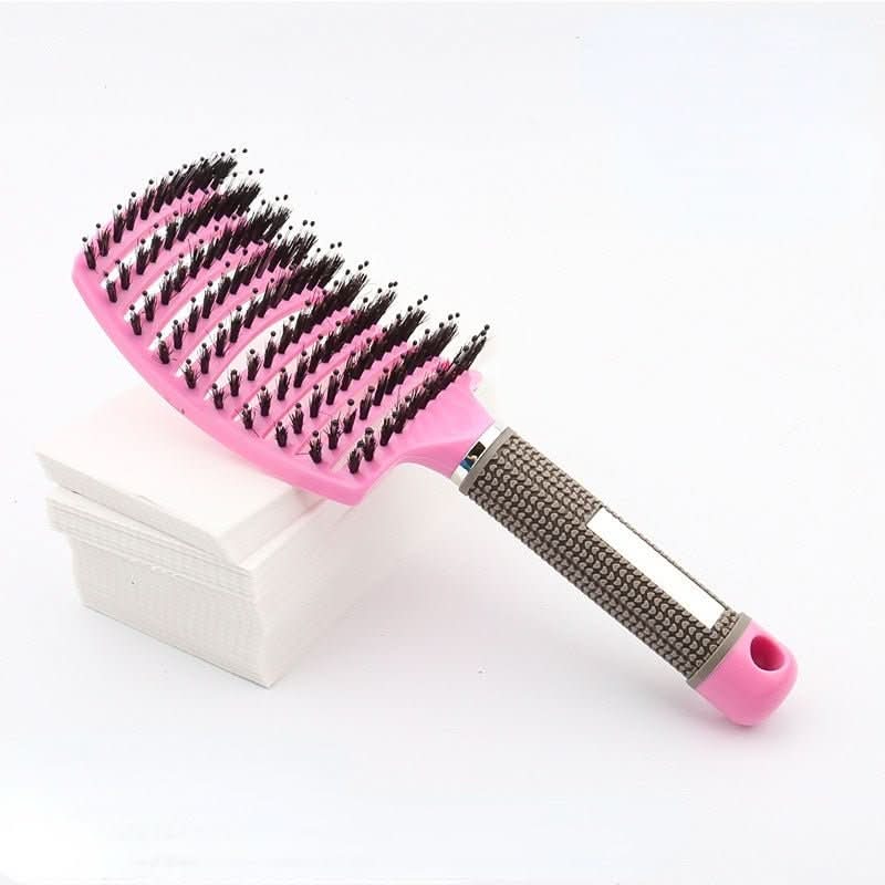 GLIMBRUSH Painless Detangling Hair Brush for Smooth, Shiny Hair