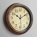 Aurelix Classic Wooden Wall Clock With Silent Movement