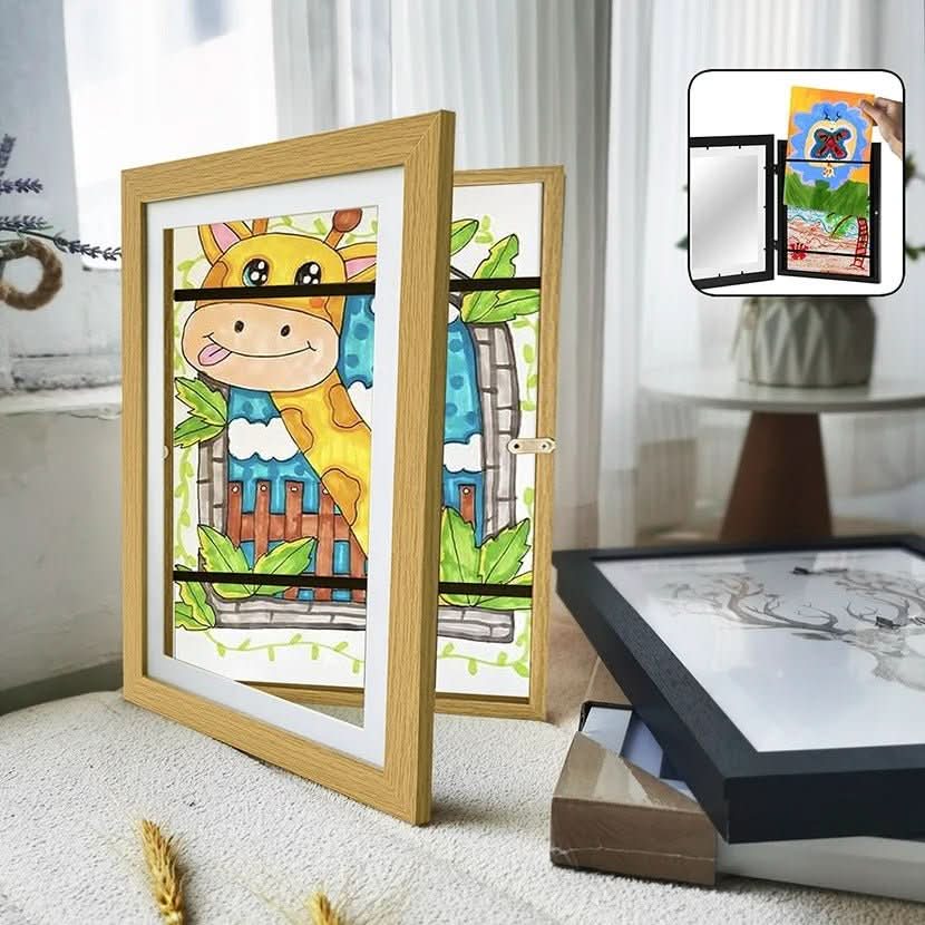 KeepsakeFrame Børnekunstramme til Opbevaring og Fremvisning af Mesterværker