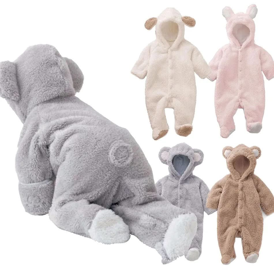 Cuddle Animal újszülött rugdalózó, ultrapuha és meleg babáknak