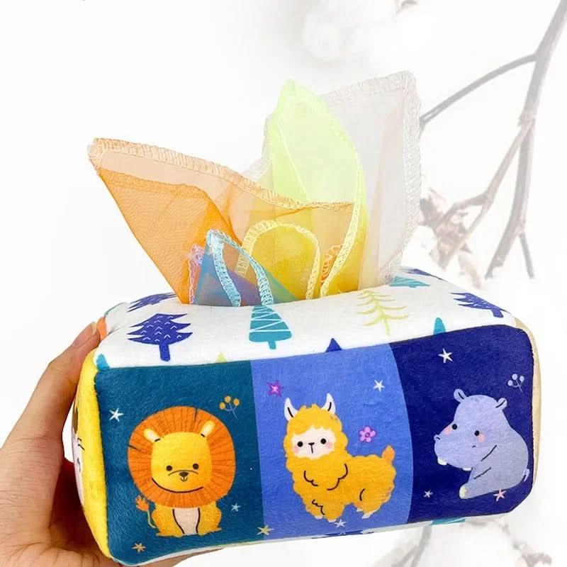 BrightTrail Montessori Felfedező Doboz Babáknak, Érzékszervi Játék és Tanulás