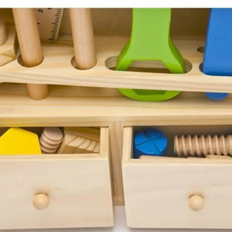 Set di Costruzioni in Legno per Bambini Creativi Sviluppa l'Immaginazione di TimberNest