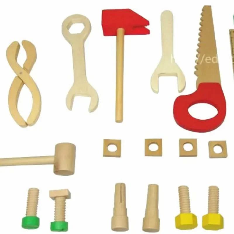 Set di Costruzioni in Legno per Bambini Creativi Sviluppa l'Immaginazione di TimberNest