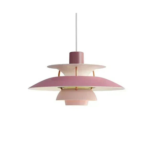 Cirro Pendelleuchte mit zylindrischem Metallfinish für moderne Räume