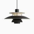 Cirro Pendelleuchte mit zylindrischem Metallfinish für moderne Räume