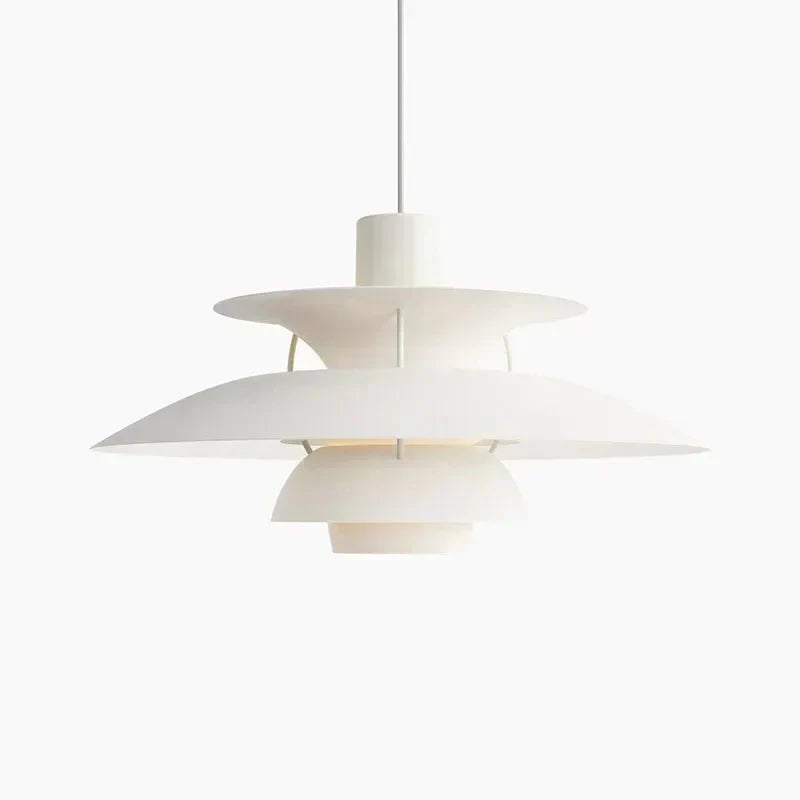 Cirro Pendelleuchte mit zylindrischem Metallfinish für moderne Räume