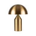 Metall Dome Bordlampe For Nattbord Og Skrivebord, Moderne Belysning For Soverom Eller Kontor