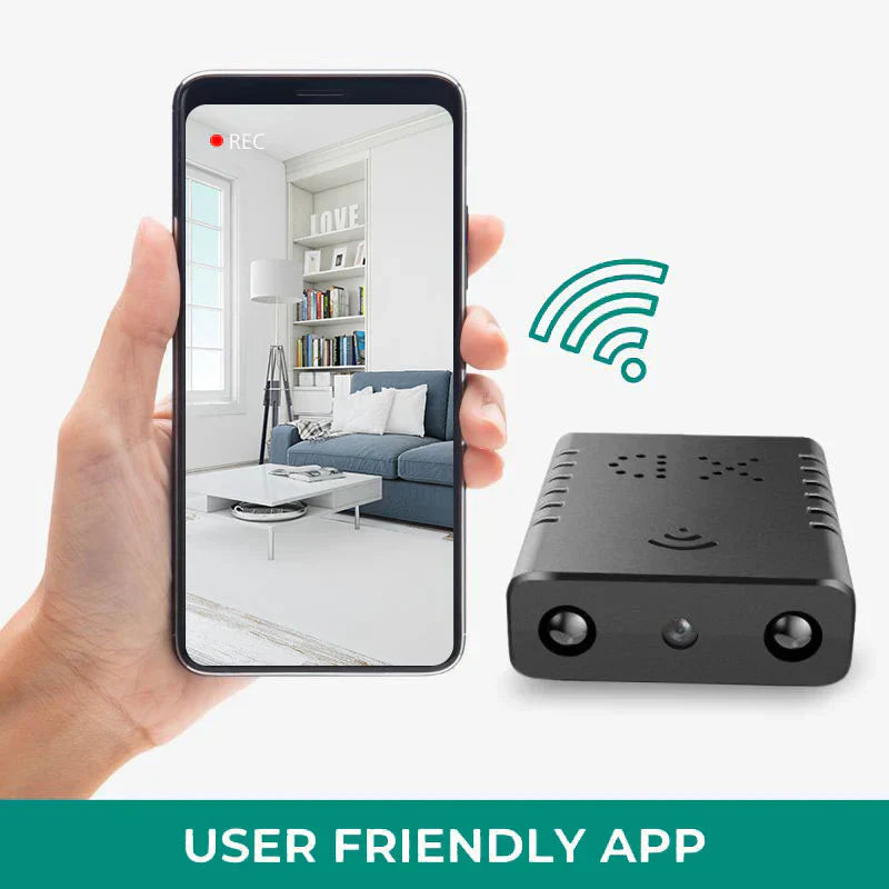Wifi mikro HD-videokamera med Wifi og lyd