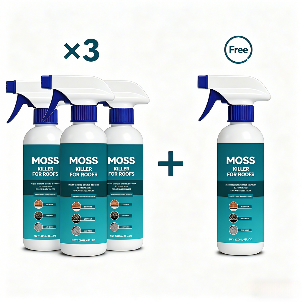 Moss And Algae Roof Cleaner 120ml Spray Suitable For Any Roof Type