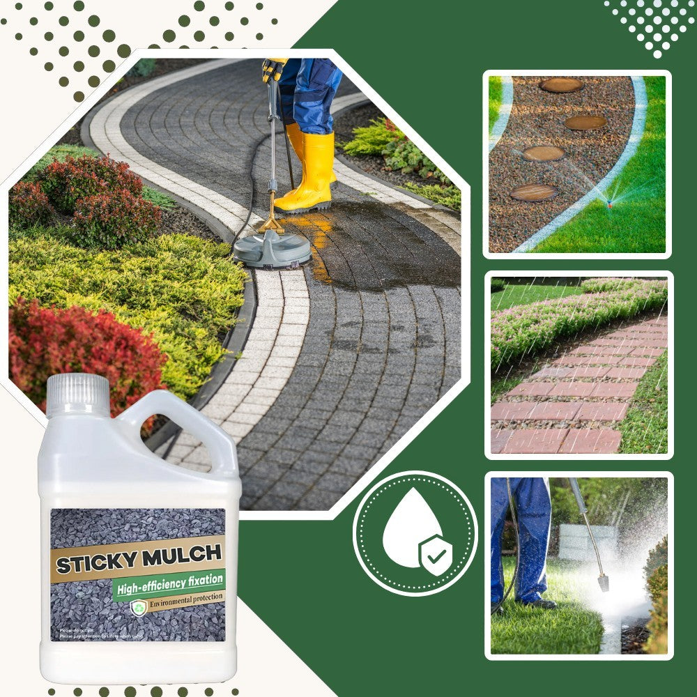 Landscape Adhesive 500G Secures Mulch Gravel And Sand 8 To 12 Square Meters Coverage