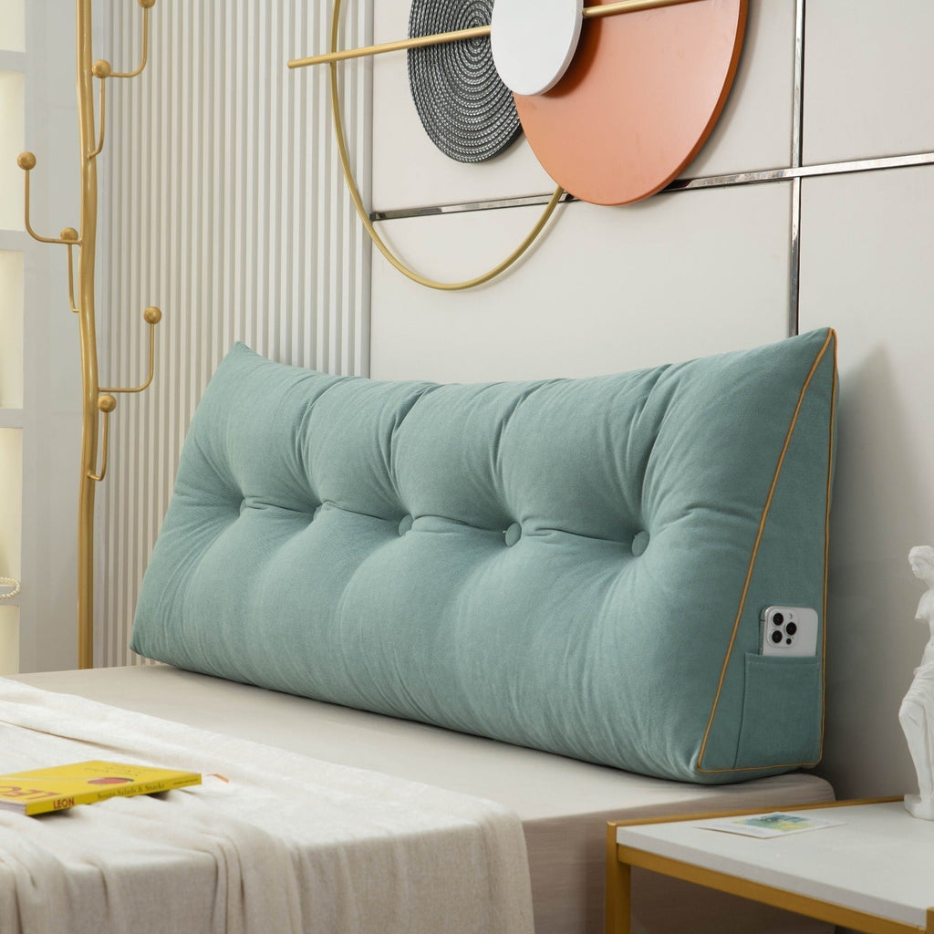 Luxury Wedge Pillow For Reading And Lounging Comfort