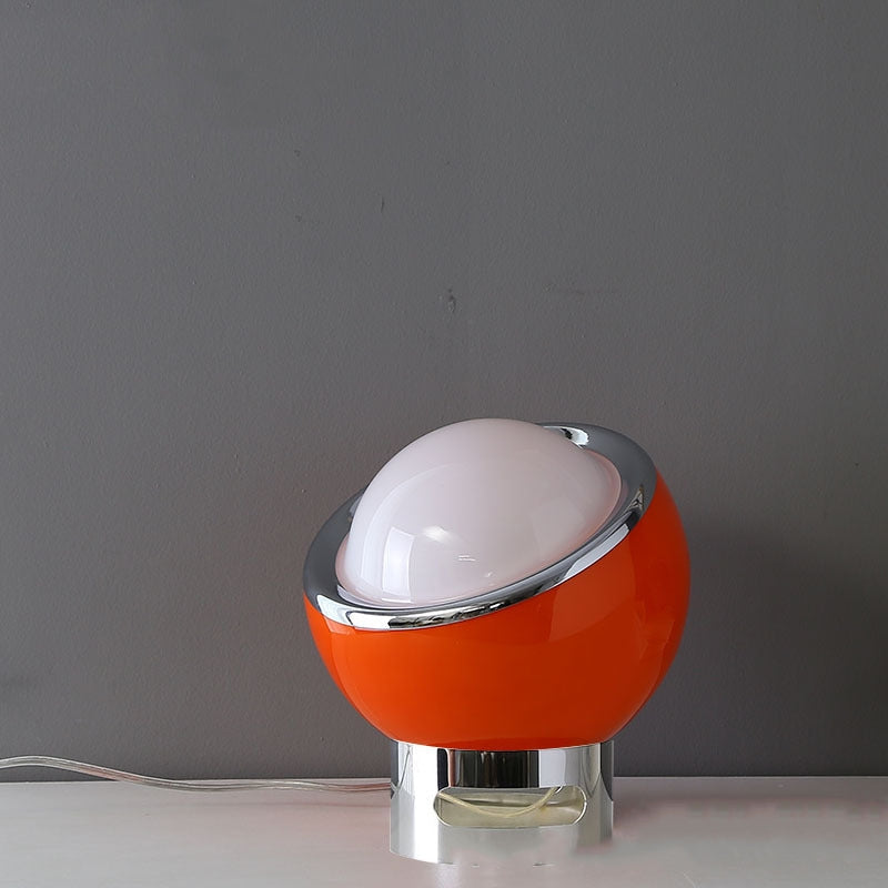 Lucette Fransk Opalglas Bauhaus Bordslampa för Sovrum